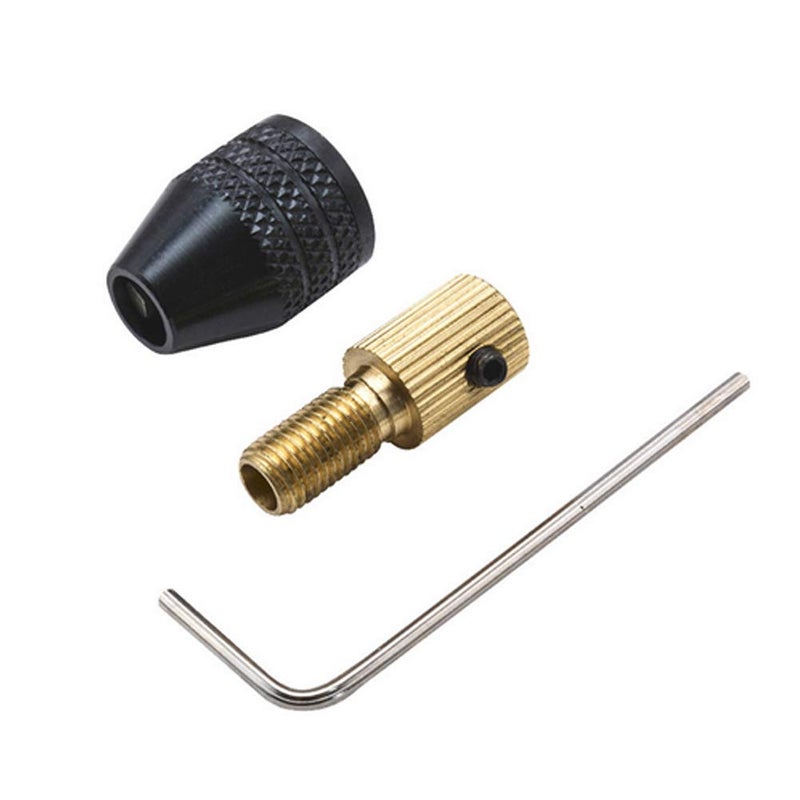 Rongon Power Drill Chucks 3.17mm Impact Drill Adapter Keyless Drill Chuck Kits High Quality Electric Drill Bit Collet Power Diy Tools Mechanics Gift For Machinist - Image 1